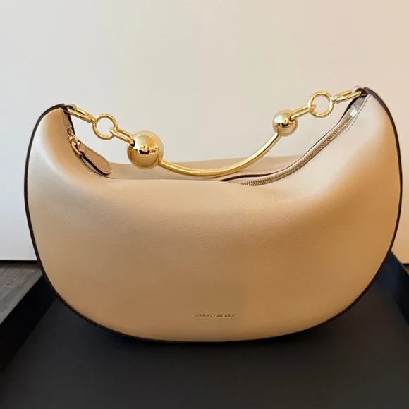 Strathberry Crescent Moon Bag in OAT - Picture 2 of 8